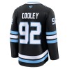 Miesten Pelipaita Utah Hockey Club 2025-26 Fanatics Premium Logan Cooley Koti Musta
